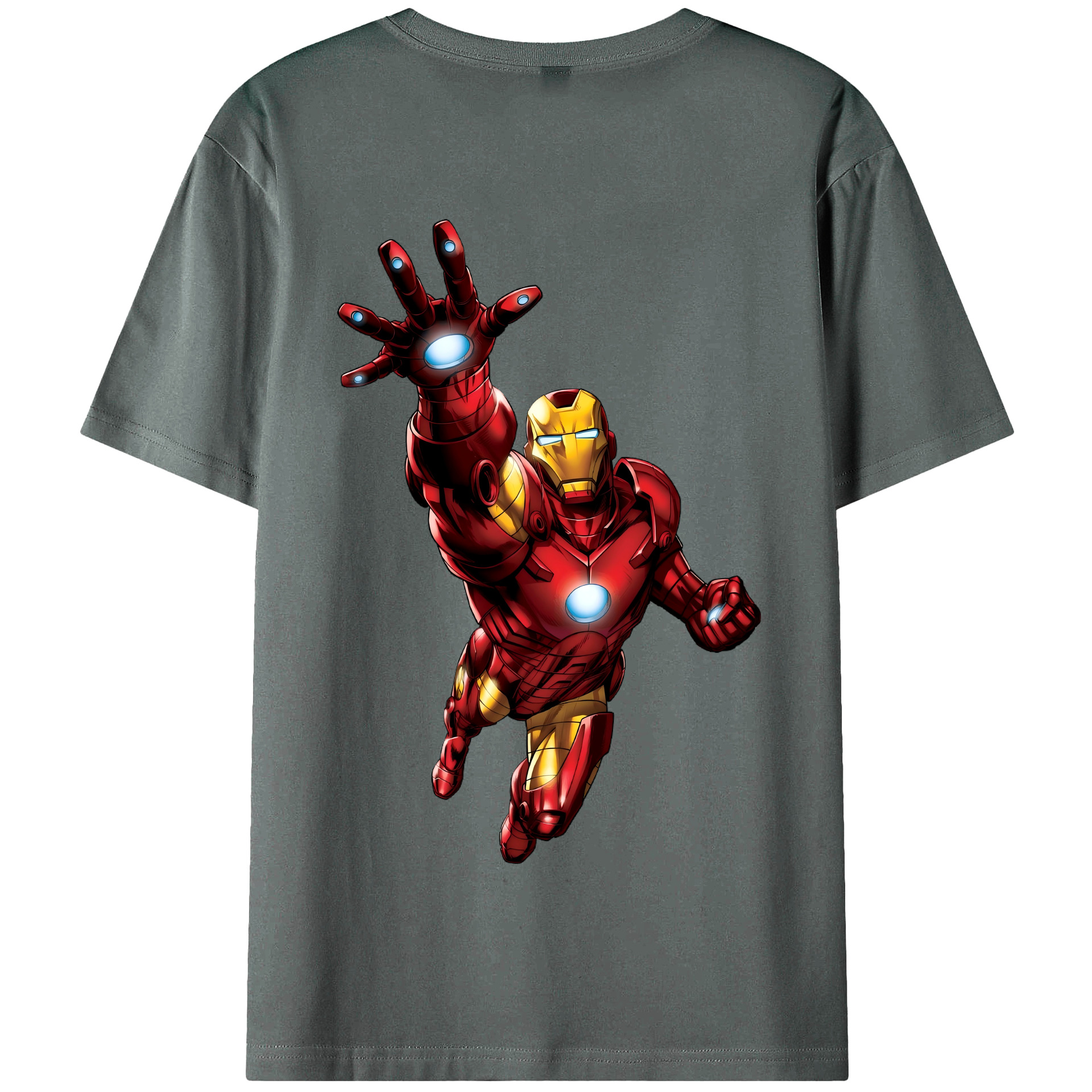 （画像用） アベンジャーズ The Avengers 綿100％半袖Tシャツ（背面プリント）